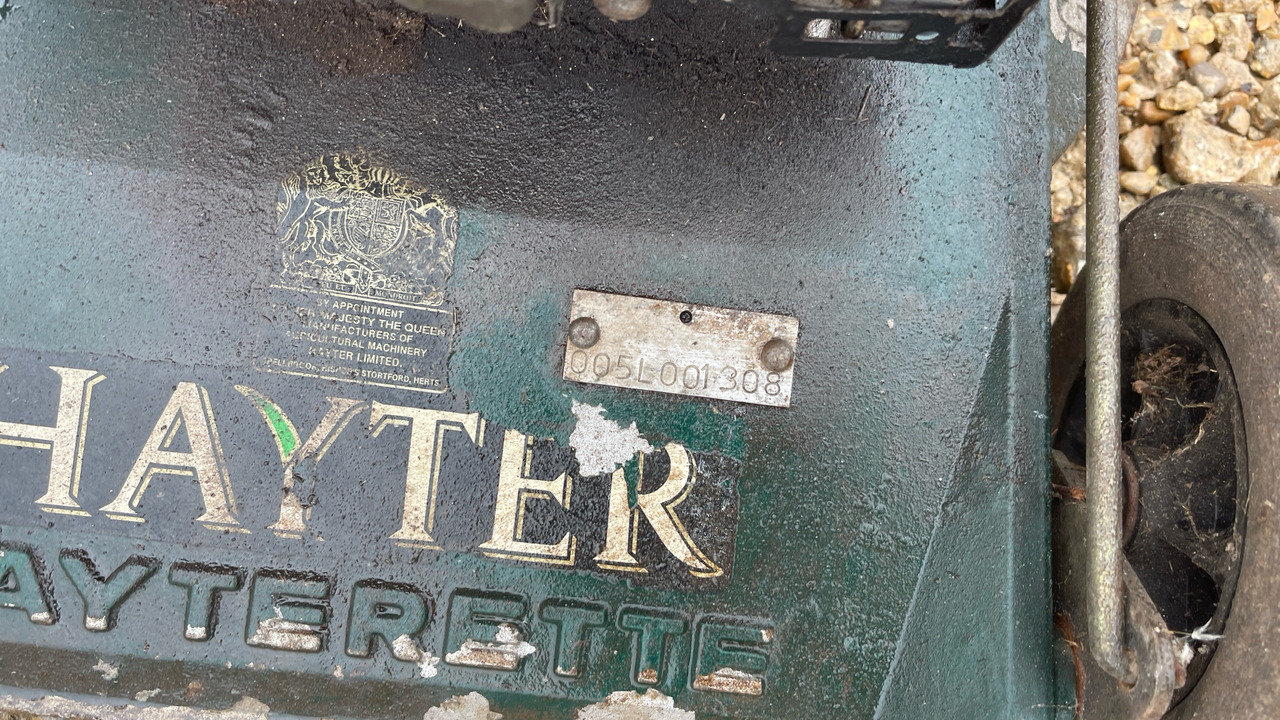 HAYTER HAYTERETTE PEDESTRIAN MOWER - Motofaucheuse: photos 1 HAYTER HAYTERETTE PEDESTRIAN MOWER - Motofaucheuse: photos 1