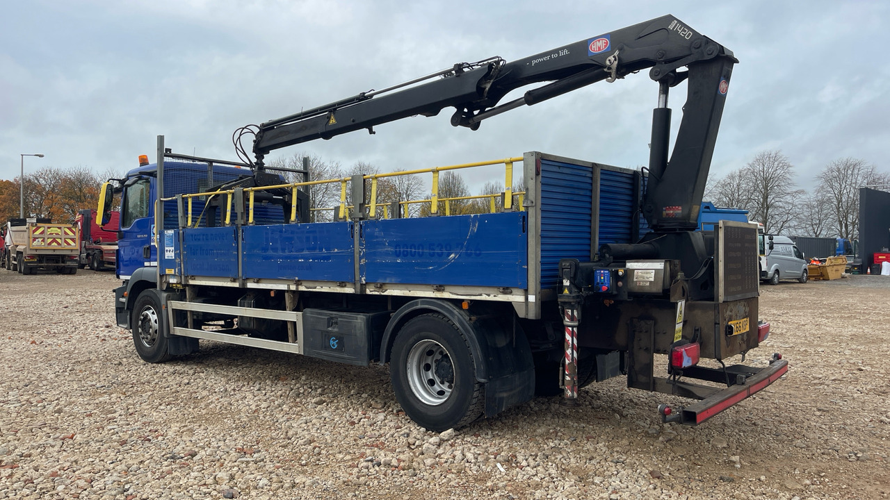 Man TGM 18.250 - Camion plateau, Camion grue: photos 3 Man TGM 18.250 - Camion plateau, Camion grue: photos 3