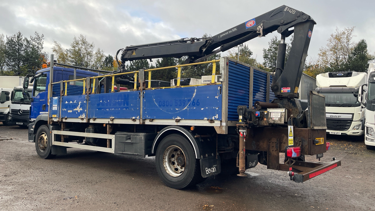 Man TGM 18.250 - Camion plateau, Camion grue: photos 3 Man TGM 18.250 - Camion plateau, Camion grue: photos 3