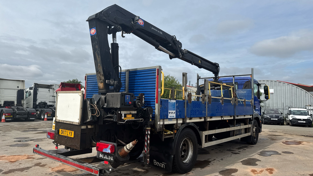 Man TGM 18.250 - Camion plateau, Camion grue: photos 4 Man TGM 18.250 - Camion plateau, Camion grue: photos 4