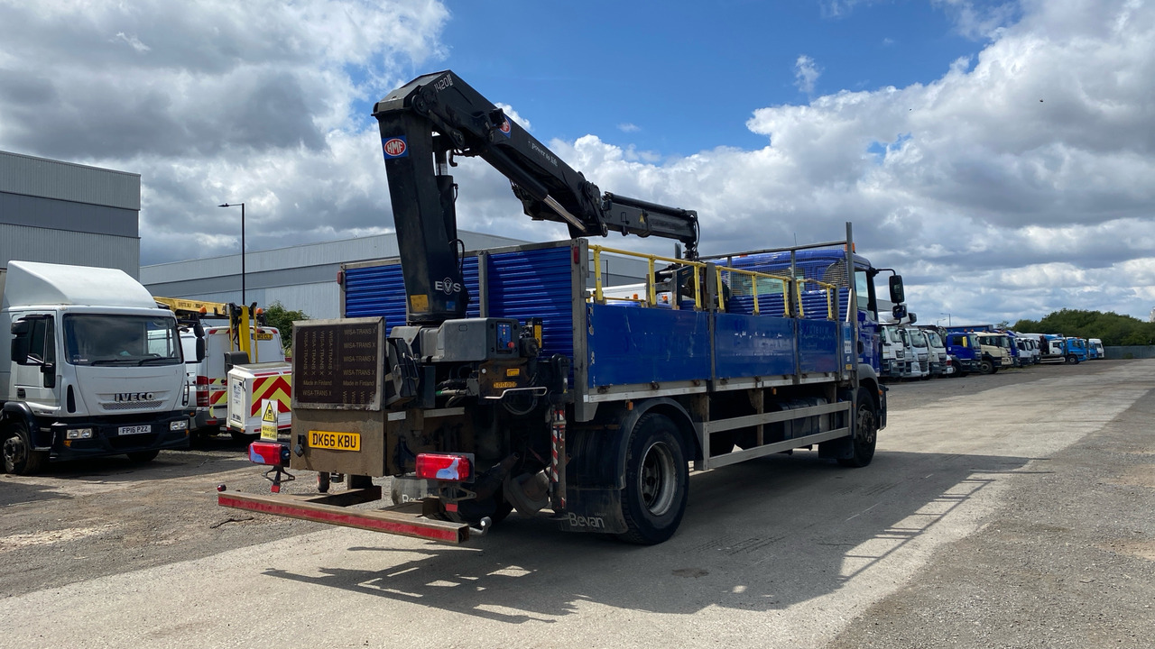 Man TGM 18.250 - Camion plateau, Camion grue: photos 4 Man TGM 18.250 - Camion plateau, Camion grue: photos 4