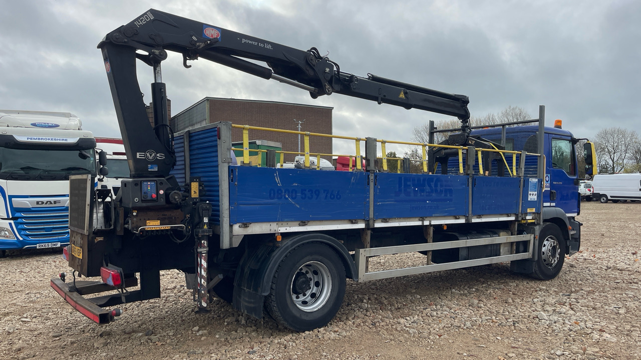 Man TGM 18.250 - Camion plateau, Camion grue: photos 4 Man TGM 18.250 - Camion plateau, Camion grue: photos 4