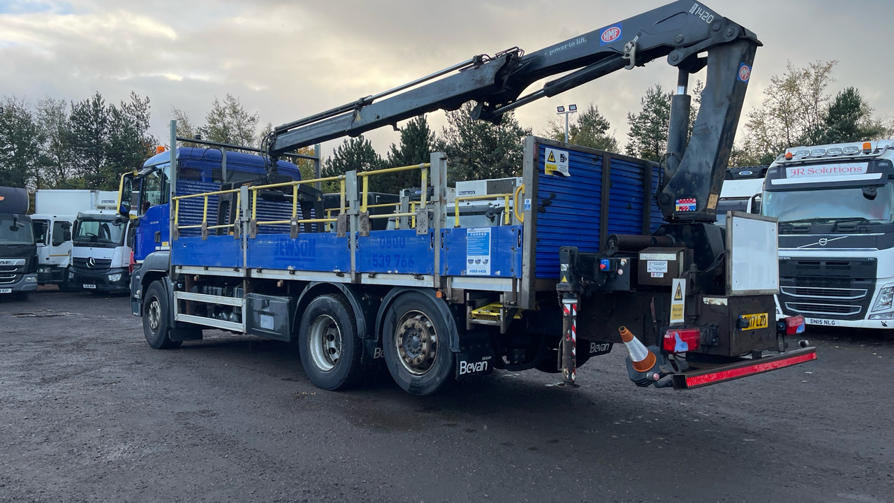 Man TGS 26.360 - Camion plateau, Camion grue: photos 3 Man TGS 26.360 - Camion plateau, Camion grue: photos 3