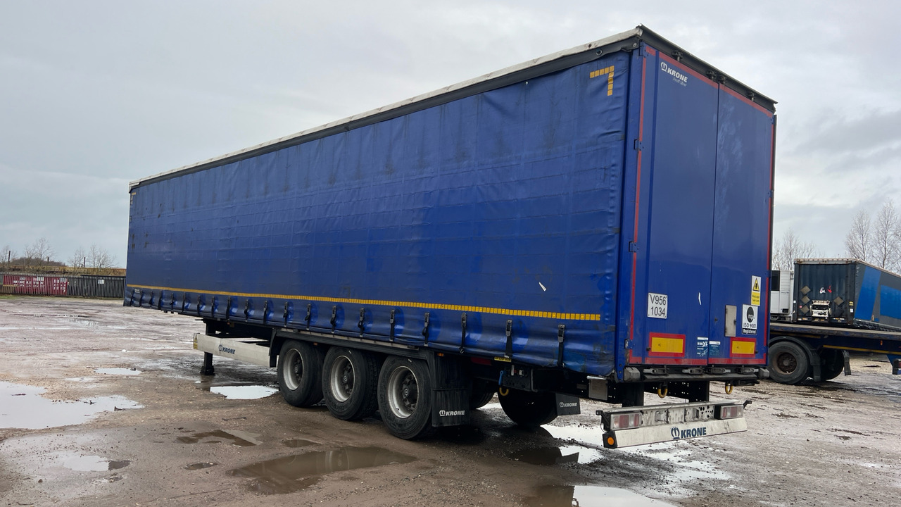 KRONE CURTAINSIDE EUROLINER - Remorque: photos 4 KRONE CURTAINSIDE EUROLINER - Remorque: photos 4