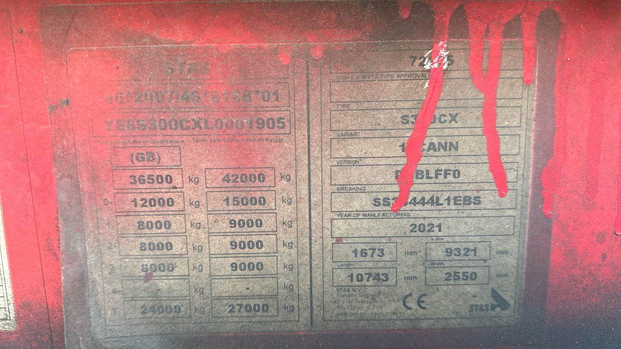 Remorque STAS TIPPER 'U' ROCKSTAR: photos 12