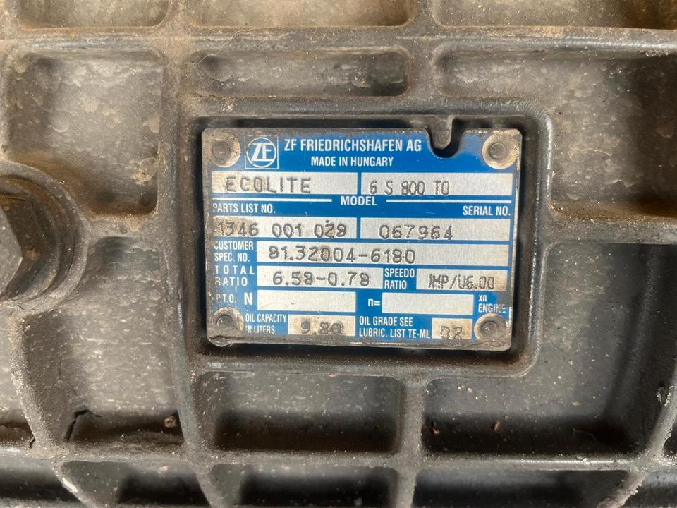 MAN TGL Schaltgetriebe 6 S 800 TO 81.32004-6180 - Transmission pour Camion: photos 2 MAN TGL Schaltgetriebe 6 S 800 TO 81.32004-6180 - Transmission pour Camion: photos 2