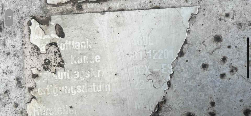 MAN TGX EU6 RN002 Dieseltank Tank Tankbehälter 460L - Réservoir de carburant pour Camion: photos 2 MAN TGX EU6 RN002 Dieseltank Tank Tankbehälter 460L - Réservoir de carburant pour Camion: photos 2