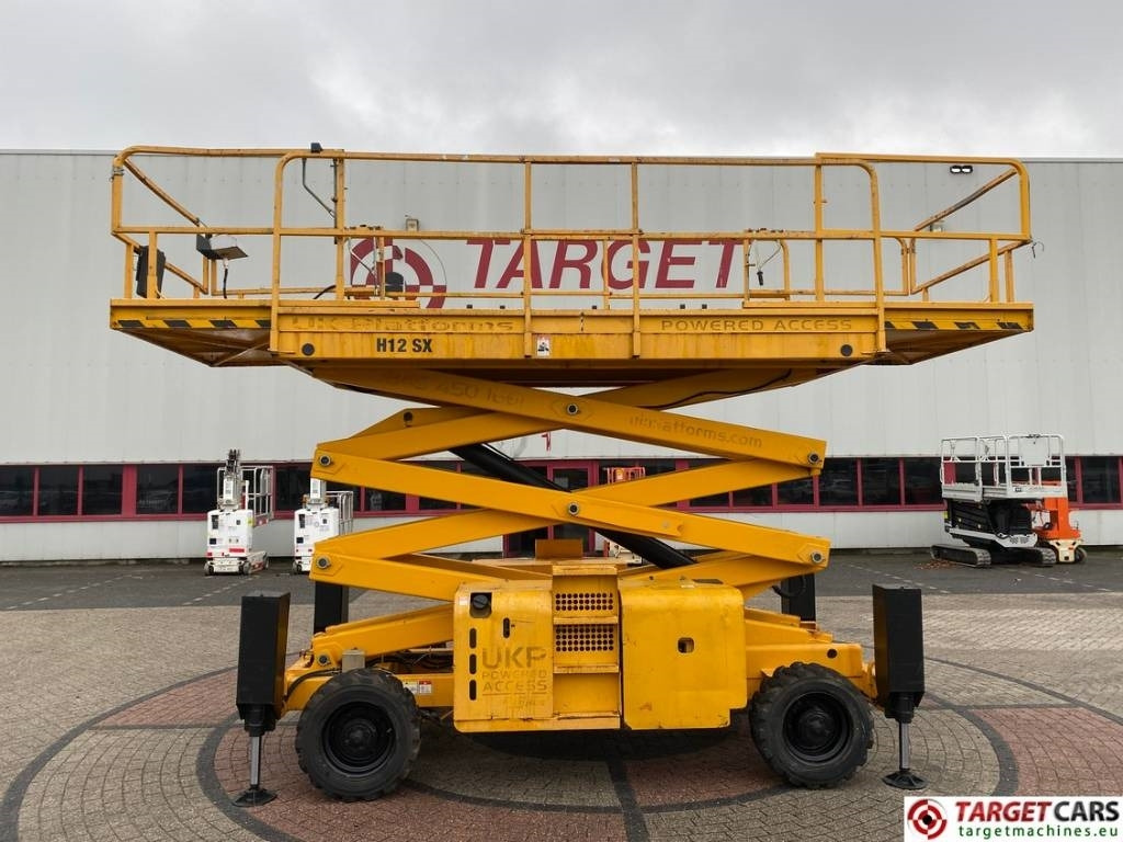Haulotte H12SDX Diesel H12SX Scissor Work Lift 1200cm - Nacelle ciseaux: photos 5 Haulotte H12SDX Diesel H12SX Scissor Work Lift 1200cm - Nacelle ciseaux: photos 5