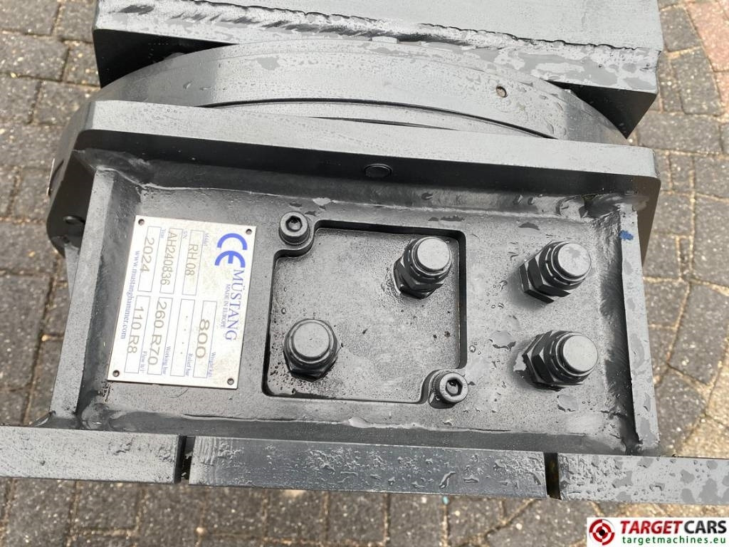 Cisaille de démolition neuf Mustang RH08 Hydraulic Rotation Pulverizer Shear 6~13T NEW: photos 9