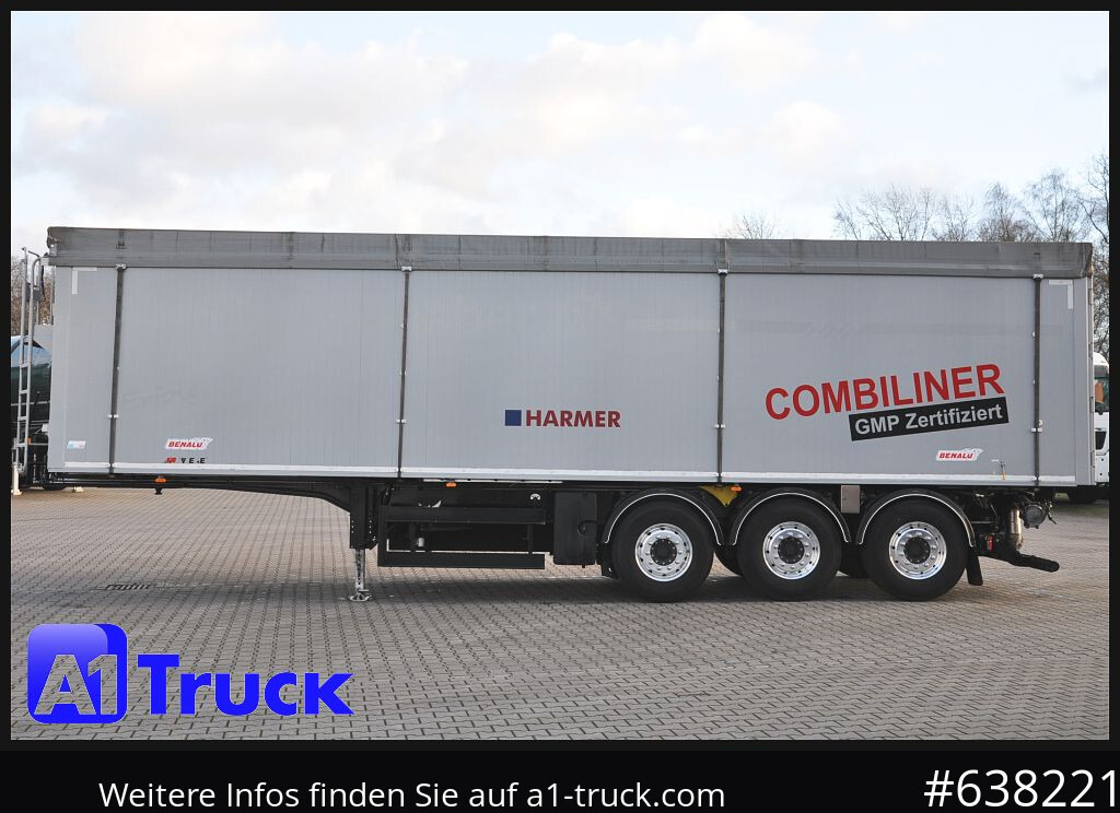 Semi-remorque citerne BENALU Kombiliner Gülle Tank + Kipper fest34m³  flüssig 26m³, Tüv neu,: photos 12