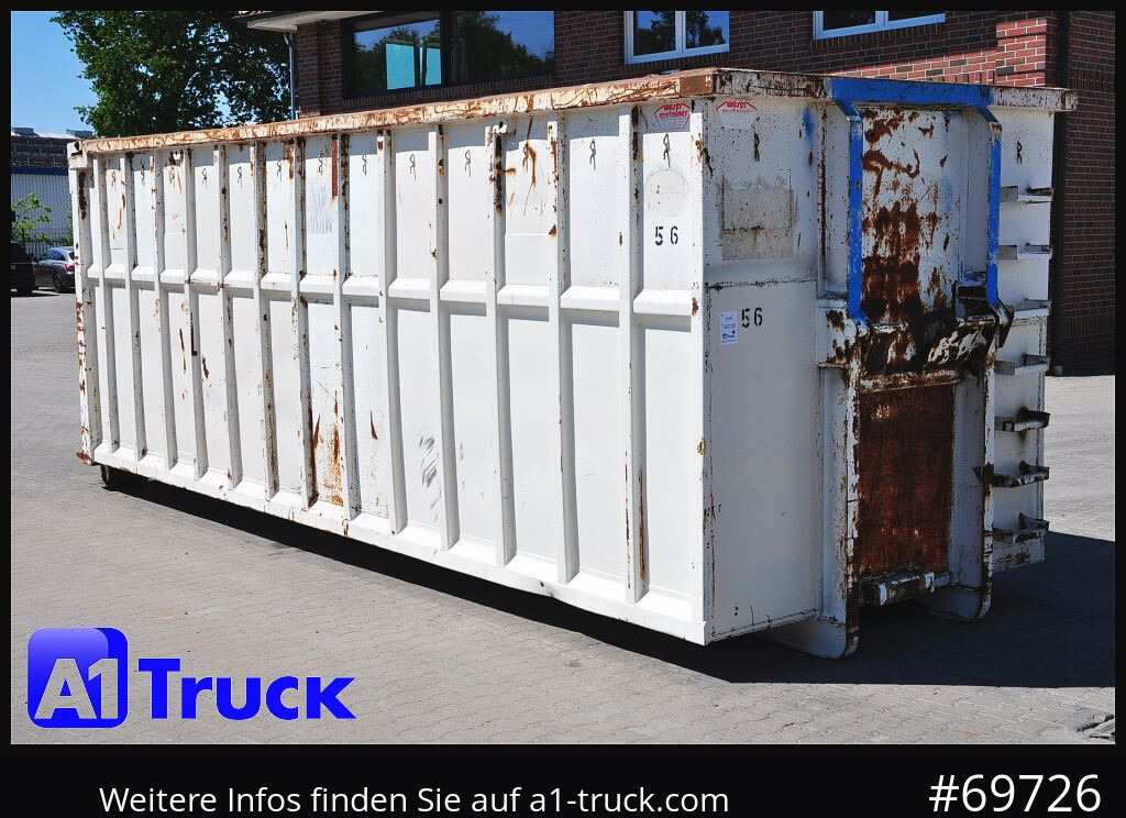 ANDERS Abrollcontainer 40m³, Mulde, Bauschutt, - Camion: photos 1 ANDERS Abrollcontainer 40m³, Mulde, Bauschutt, - Camion: photos 1