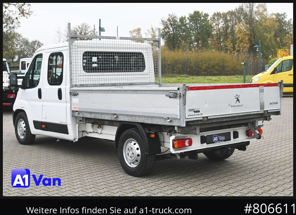 Camion PEUGEOT Boxer Doka Kipper, AHK, Klima, Standheizung: photos 10