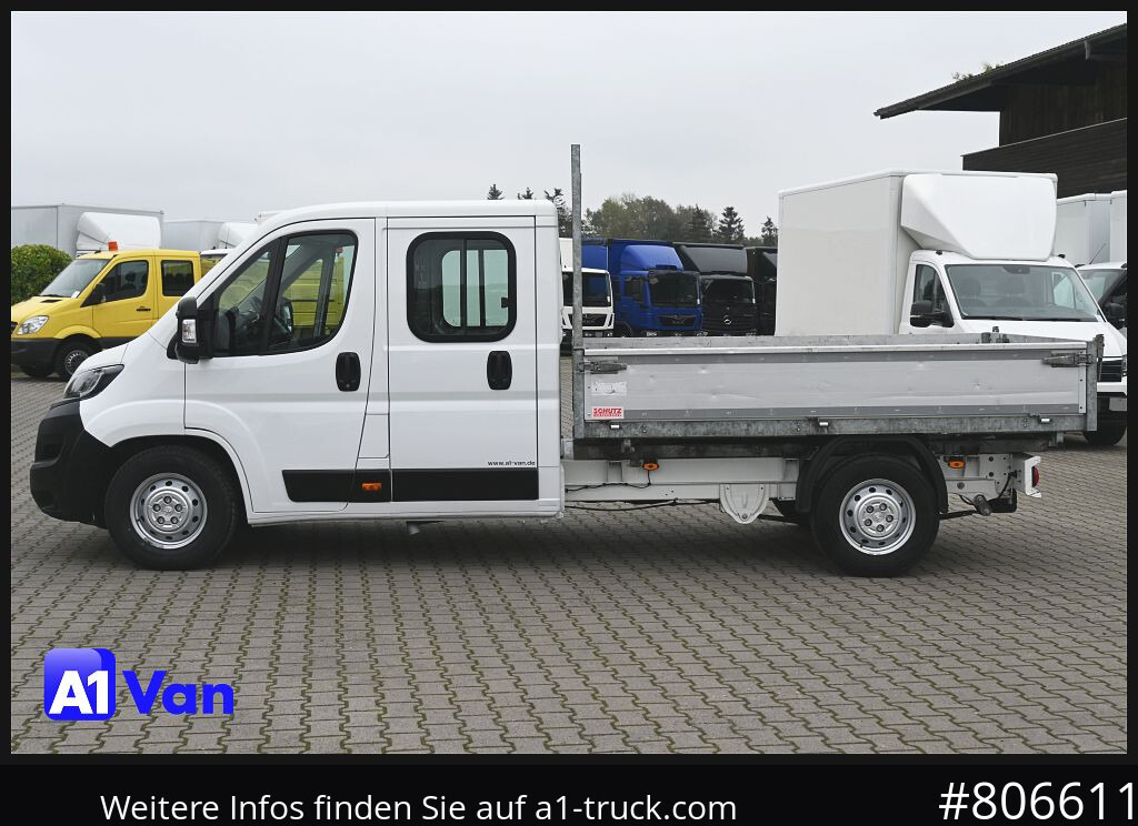 Camion PEUGEOT Boxer Doka Kipper, AHK, Klima, Standheizung: photos 11
