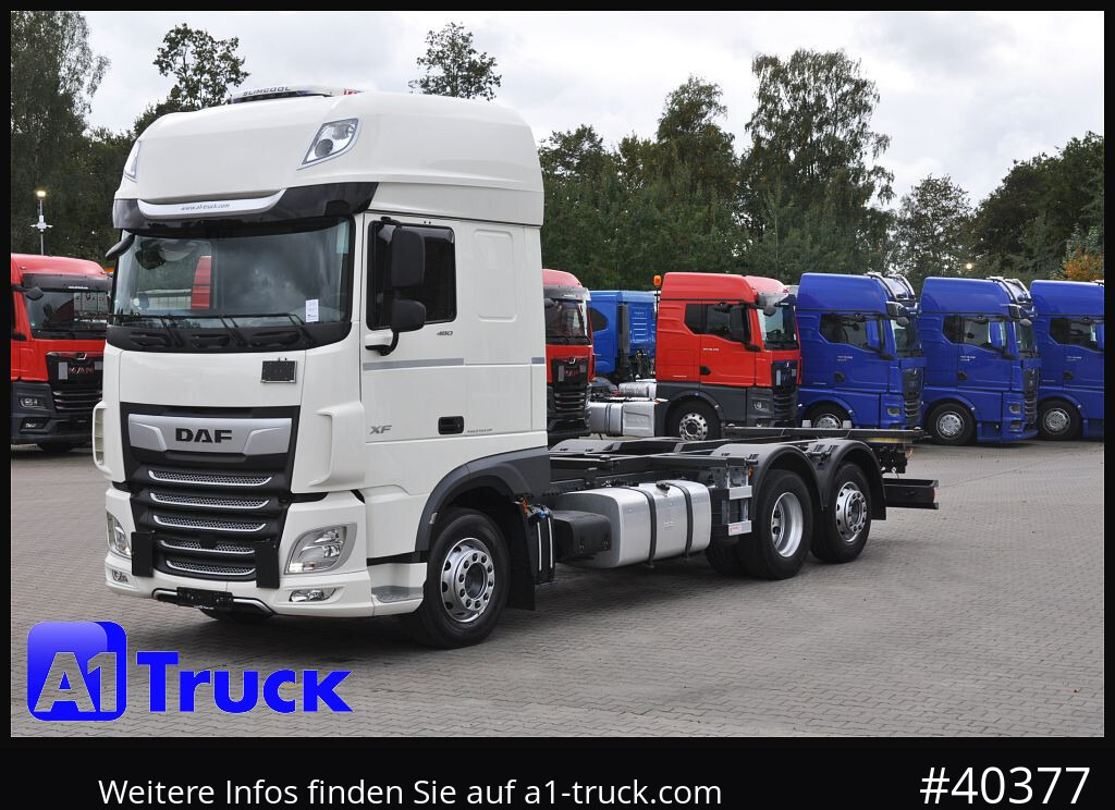 Camion porte-conteneur/ Caisse mobile DAF DAF XF 480 FAN SSC Intarder, Lenkachse Standlklima: photos 10 Camion porte-conteneur/ Caisse mobile DAF DAF XF 480 FAN SSC Intarder, Lenkachse Standlklima: photos 10