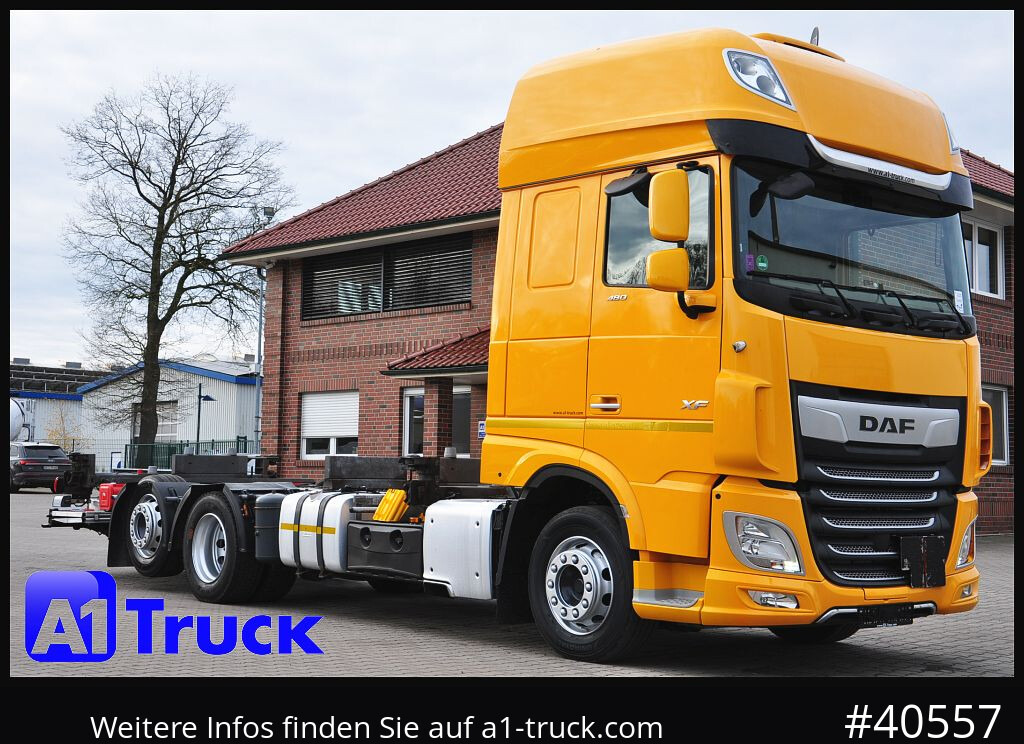 DAF XF 480, MultiBDF, 7,45, Standklima, LBW, - Camion porte-conteneur/ Caisse mobile: photos 1 DAF XF 480, MultiBDF, 7,45, Standklima, LBW, - Camion porte-conteneur/ Caisse mobile: photos 1