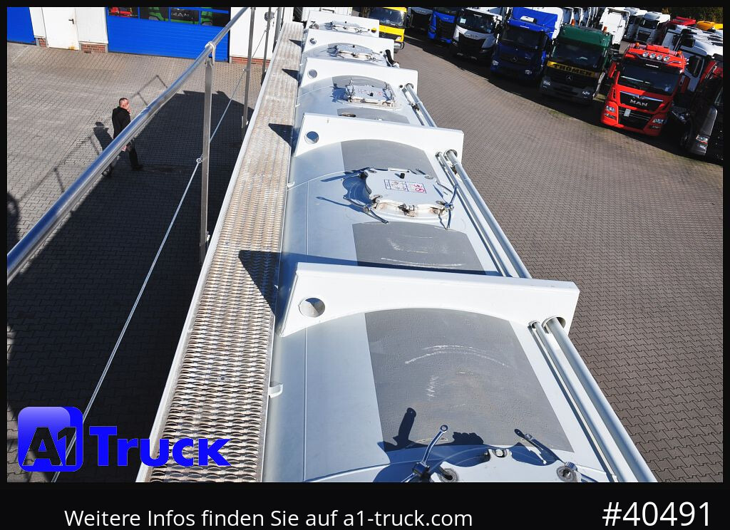 FELDBINDER KIP 60/7300/A/2, Kippsilo 60.3 ADR, 60m³, - Citerne pulvérulente: photos 4 FELDBINDER KIP 60/7300/A/2, Kippsilo 60.3 ADR, 60m³, - Citerne pulvérulente: photos 4