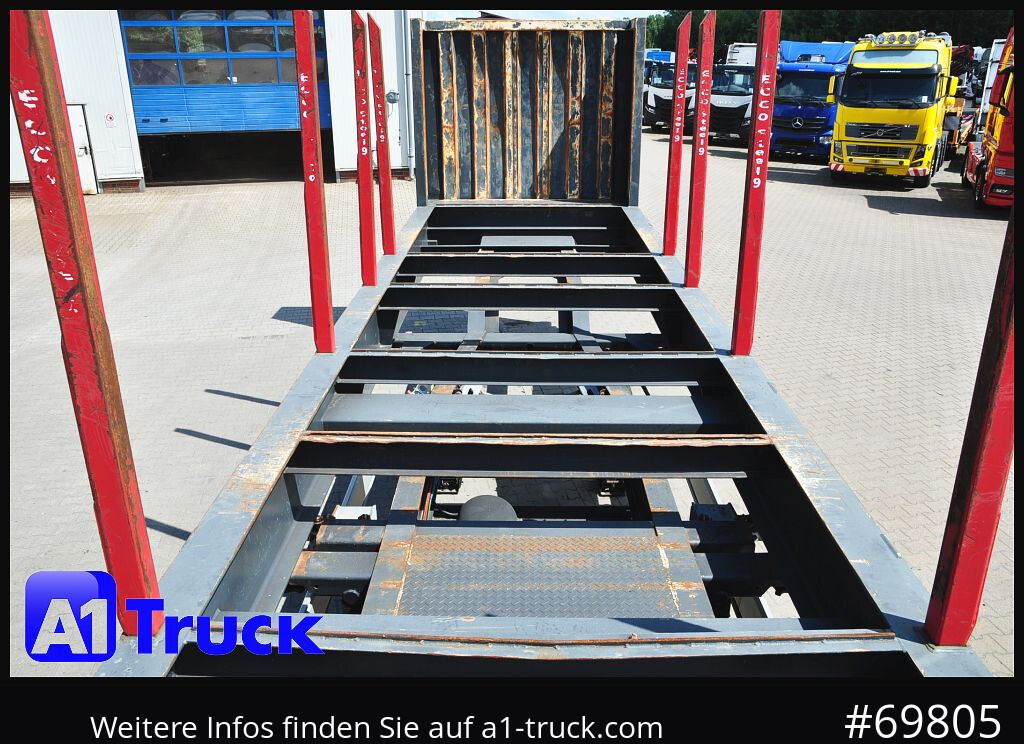 FLIEGL SDS01, Langholz, Containeraufbau, Liftachse, - Semi-remorque grumier: photos 2 FLIEGL SDS01, Langholz, Containeraufbau, Liftachse, - Semi-remorque grumier: photos 2