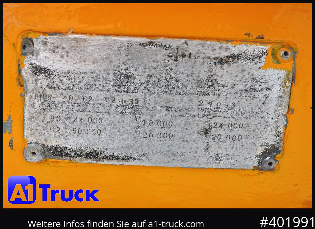 GOLDHOFER 5 achs Ballast, Lenkachse, 50to., Schwerlast, - Remorque plateau: photos 2 GOLDHOFER 5 achs Ballast, Lenkachse, 50to., Schwerlast, - Remorque plateau: photos 2