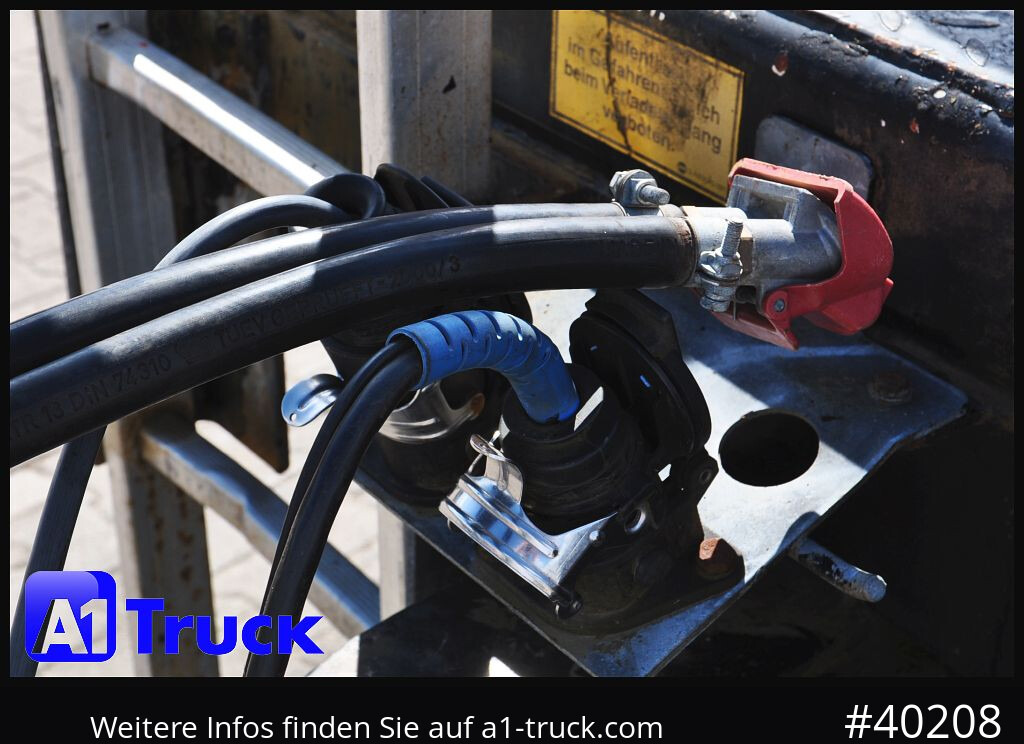 HUEFFERMANN HTA1800, Ballast, BPW Achsen, Luft, - Remorque plateau: photos 2 HUEFFERMANN HTA1800, Ballast, BPW Achsen, Luft, - Remorque plateau: photos 2