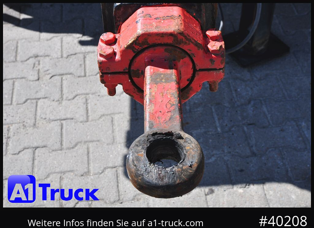 HUEFFERMANN HTA1800, Ballast, BPW Achsen, Luft, - Remorque plateau: photos 3 HUEFFERMANN HTA1800, Ballast, BPW Achsen, Luft, - Remorque plateau: photos 3