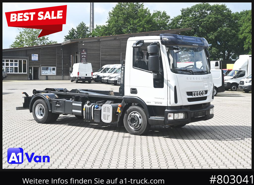 IVECO Eurocargo ML 80E18/ Abroller,Ellermann - Camion ampliroll: photos 1 IVECO Eurocargo ML 80E18/ Abroller,Ellermann - Camion ampliroll: photos 1