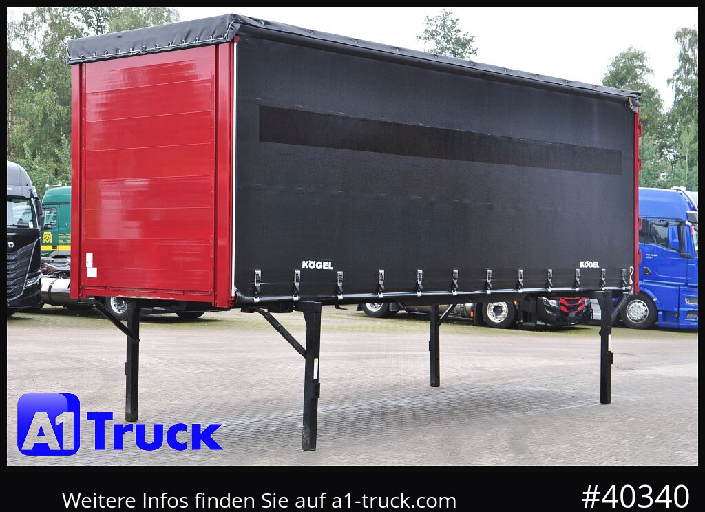 Carrosserie bâchee KOEGEL ENC 74, 7.45  BDF Wechselbrücke, Top Zustand: photos 14