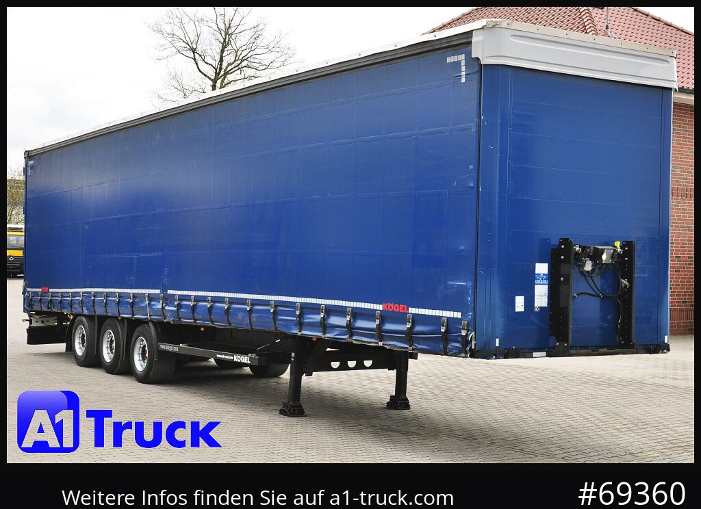 KOEGEL S24-1 Mega, SAF, Code XL - Semi-remorque rideaux coulissants: photos 1 KOEGEL S24-1 Mega, SAF, Code XL - Semi-remorque rideaux coulissants: photos 1