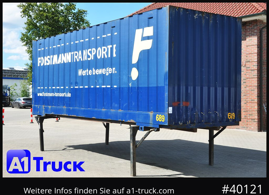 KRONE BDF 7,82 Container, 2700mm Innenhöhe, Portaltür - Conteneur maritime: photos 1 KRONE BDF 7,82 Container, 2700mm Innenhöhe, Portaltür - Conteneur maritime: photos 1