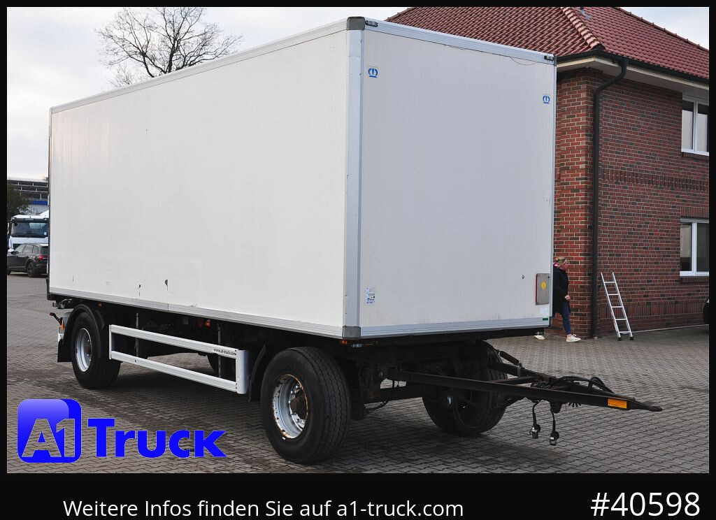 KRONE Koffer ISO, stark isoliert ehemaliger Kühlkoffer, Aluboden - Remorque fourgon: photos 1 KRONE Koffer ISO, stark isoliert ehemaliger Kühlkoffer, Aluboden - Remorque fourgon: photos 1