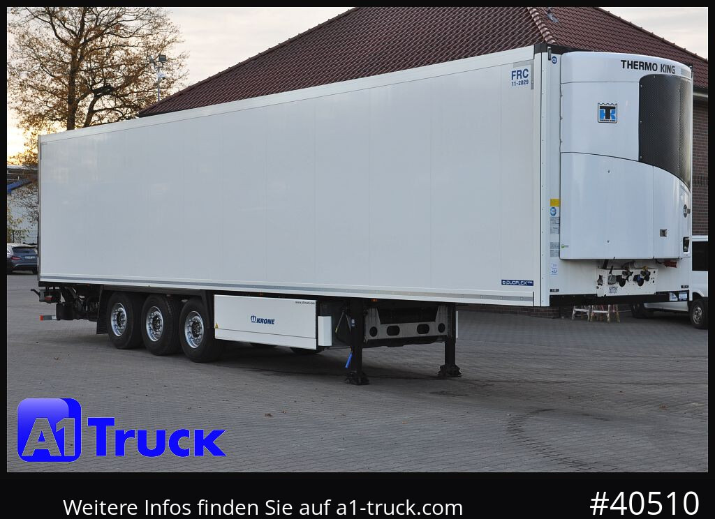 KRONE SD, TK SLX 300, LBW +Türen, 121 Bstd. - Semi-remorque frigorifique: photos 1 KRONE SD, TK SLX 300, LBW +Türen, 121 Bstd. - Semi-remorque frigorifique: photos 1