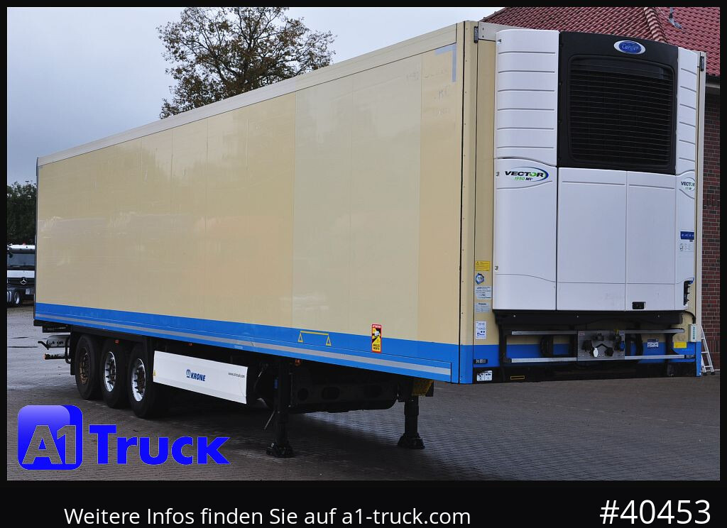 KRONE SDR 27 Carrier 1950 Mt. Doppelstock Lift, - Semi-remorque frigorifique: photos 1 KRONE SDR 27 Carrier 1950 Mt. Doppelstock Lift, - Semi-remorque frigorifique: photos 1