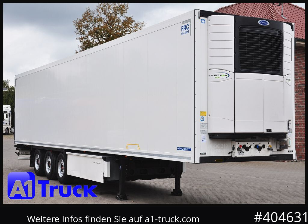 KRONE SDR 27, Rohrbahnen SAF Carrier Vector 1950, - Semi-remorque frigorifique: photos 1 KRONE SDR 27, Rohrbahnen SAF Carrier Vector 1950, - Semi-remorque frigorifique: photos 1