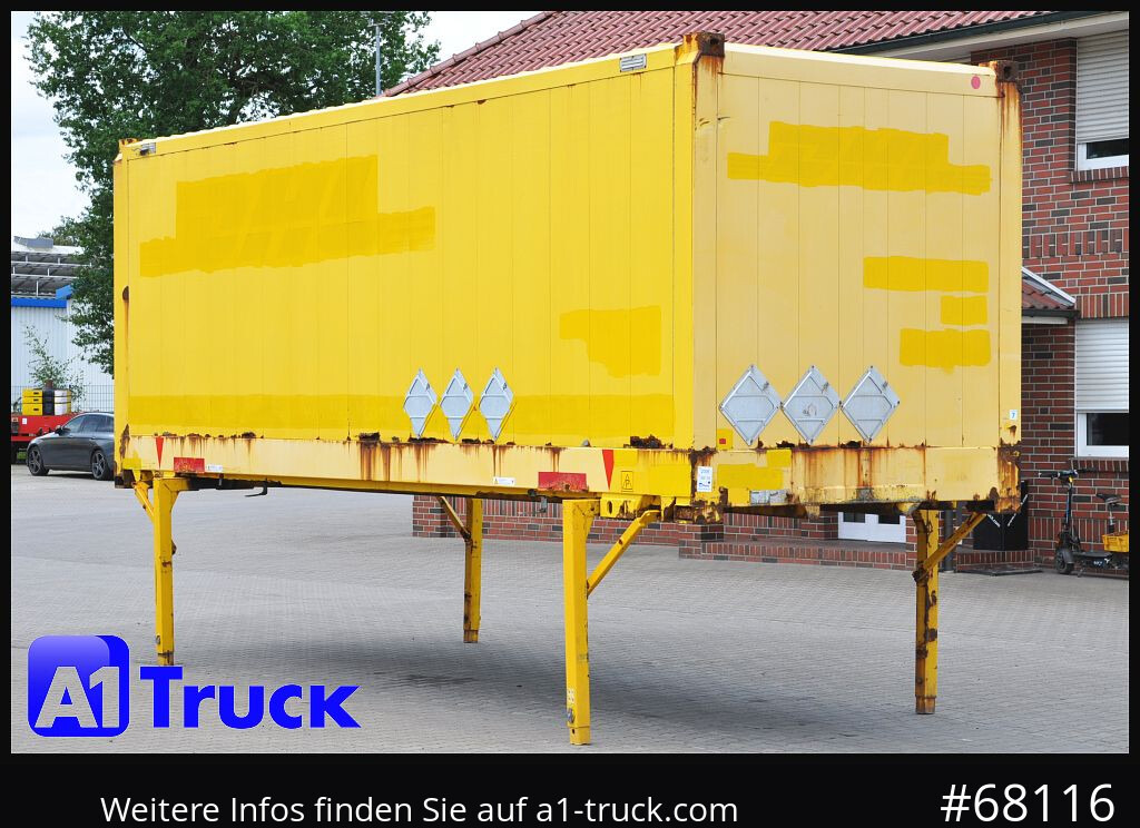 KRONE WB 7,45 Koffer, BDF Wechselbrücke 2560mm - Carrosserie fourgon: photos 1 KRONE WB 7,45 Koffer, BDF Wechselbrücke 2560mm - Carrosserie fourgon: photos 1