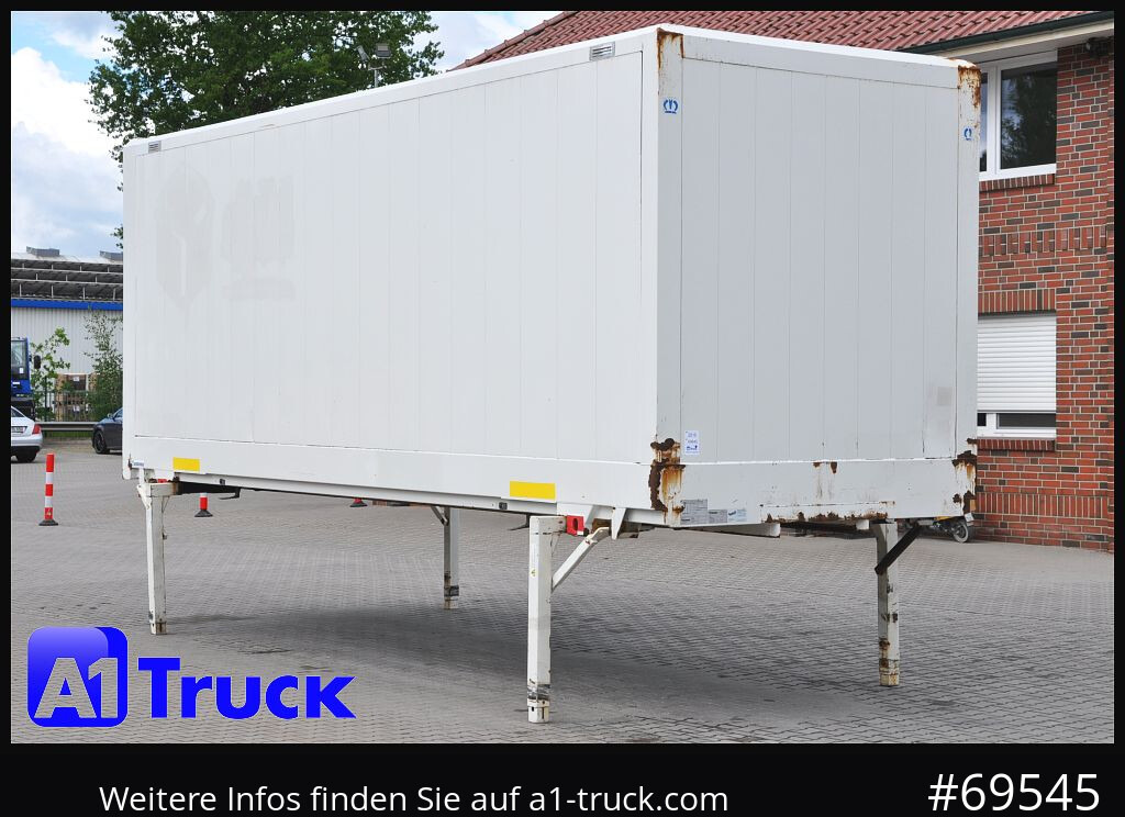 KRONE WB BDF 7,45 Koffer, 2750mm innen, 20 x vorhanden - Carrosserie fourgon: photos 1 KRONE WB BDF 7,45 Koffer, 2750mm innen, 20 x vorhanden - Carrosserie fourgon: photos 1