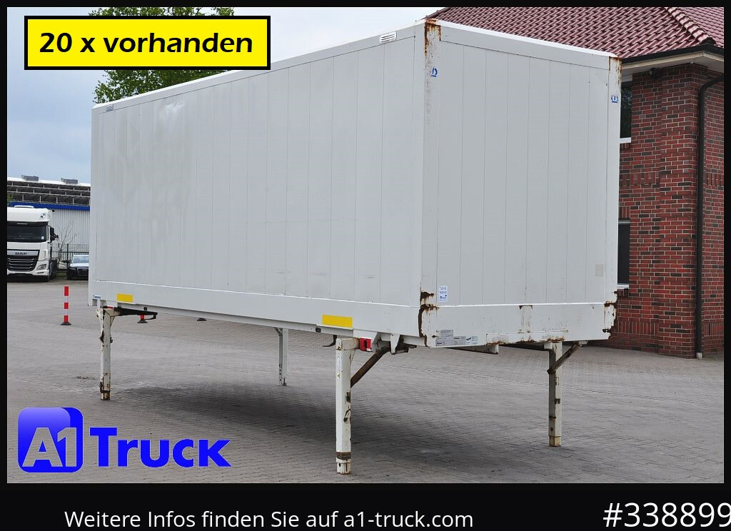 KRONE WB BDF 7,45 Koffer, 2750mm innen, 20 x vorhanden - Carrosserie fourgon: photos 1 KRONE WB BDF 7,45 Koffer, 2750mm innen, 20 x vorhanden - Carrosserie fourgon: photos 1