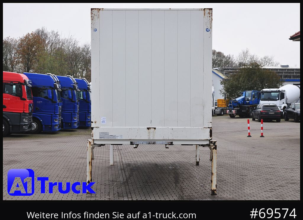 KRONE Wechselbrücke BDF 7,45 Koffer, Textil 2750mm innen, 20 x vorhanden - Carrosserie fourgon: photos 3 KRONE Wechselbrücke BDF 7,45 Koffer, Textil 2750mm innen, 20 x vorhanden - Carrosserie fourgon: photos 3