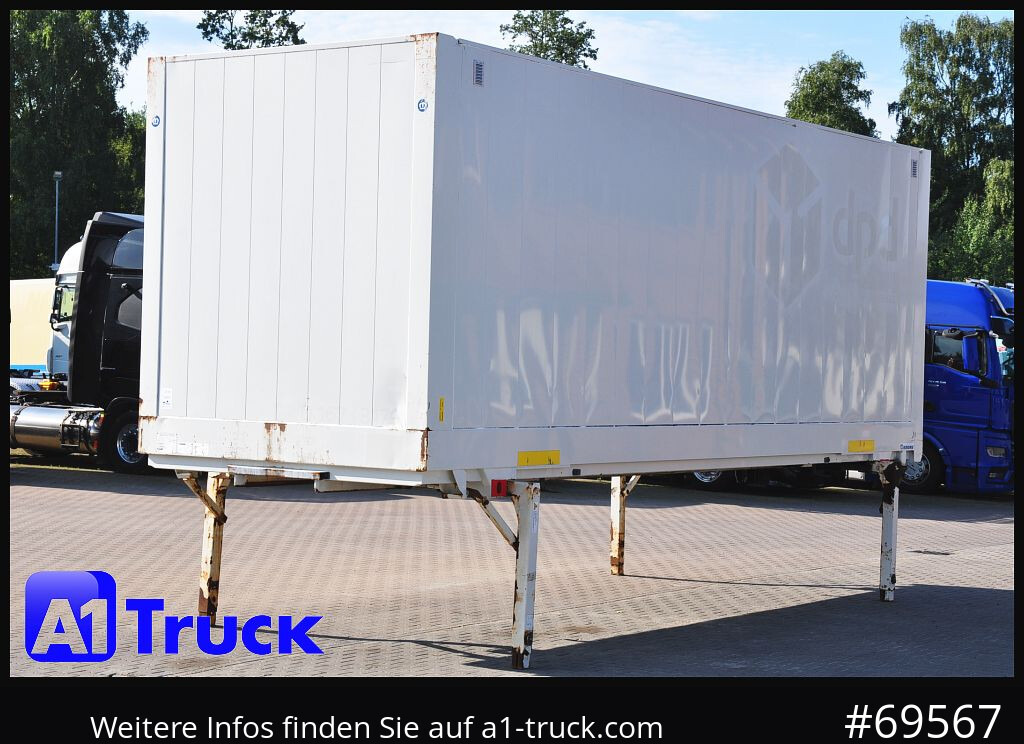 Carrosserie fourgon KRONE Wechselbrücke BDF 7,45 Koffer,  Textil 2750mm innen, 20 x vorhanden: photos 14