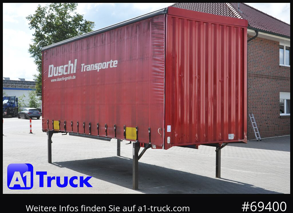 KRONE Wechselbrücke Jumbo BDF 7,82 - Carrosserie bâchee: photos 1 KRONE Wechselbrücke Jumbo BDF 7,82 - Carrosserie bâchee: photos 1