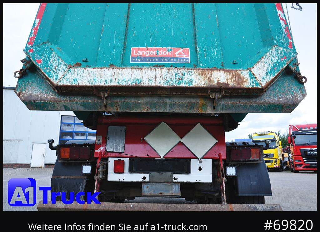 LANGENDORF SKS-HS 24-30, 26m³ Stahl, Lift Alufelgen, - Semi-remorque benne: photos 4 LANGENDORF SKS-HS 24-30, 26m³ Stahl, Lift Alufelgen, - Semi-remorque benne: photos 4