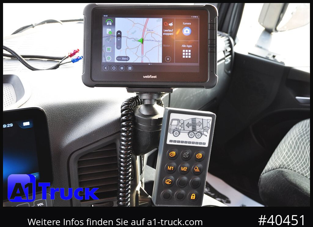 Camion malaxeur MERCEDES-BENZ Arocs 3240, Liebherr HTM 905 9m³,: photos 7