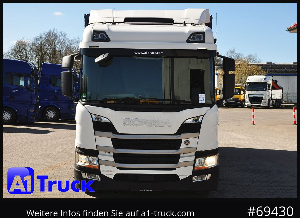 Camion pour le transport de boissons SCANIA P 320 P 6x2,, Getränke, Lenkachse, LBW: Dhollandia DHLM 30: photos 14