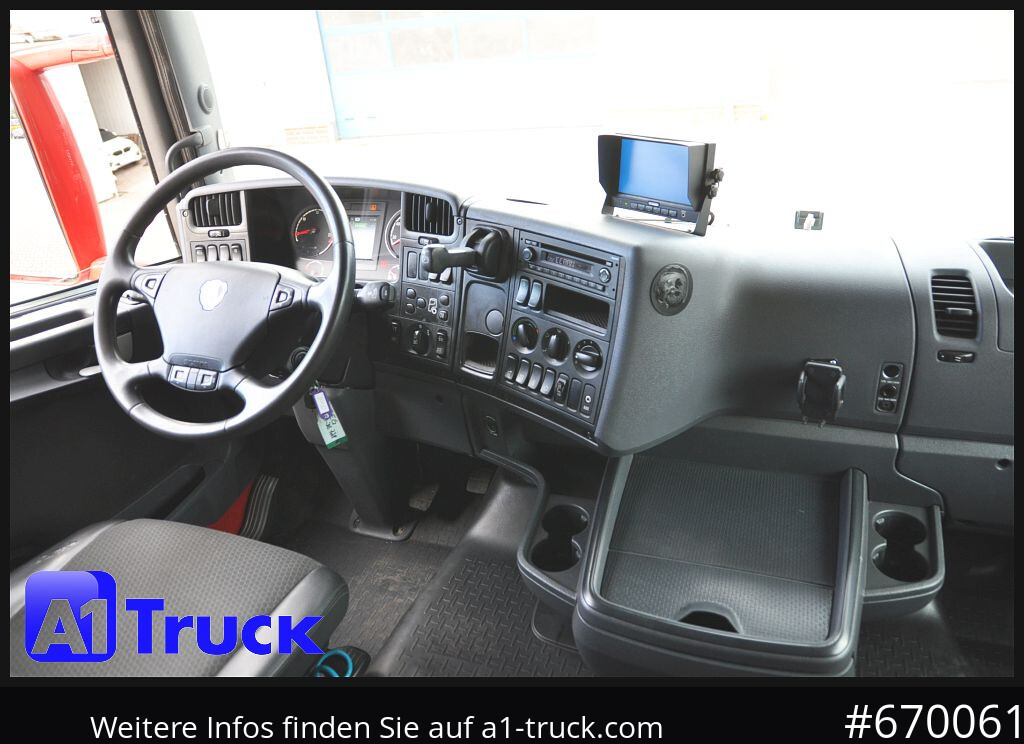 SCANIA R400, HIAB XS 211-3 Lift-Lenkachse - Camion plateau, Camion grue: photos 4 SCANIA R400, HIAB XS 211-3 Lift-Lenkachse - Camion plateau, Camion grue: photos 4