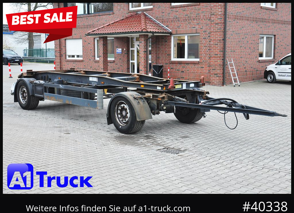 SCHMITZ ACF 18 Luft SAF TüV 07-2026, - Remorque ampliroll/ Multibenne: photos 1 SCHMITZ ACF 18 Luft SAF TüV 07-2026, - Remorque ampliroll/ Multibenne: photos 1