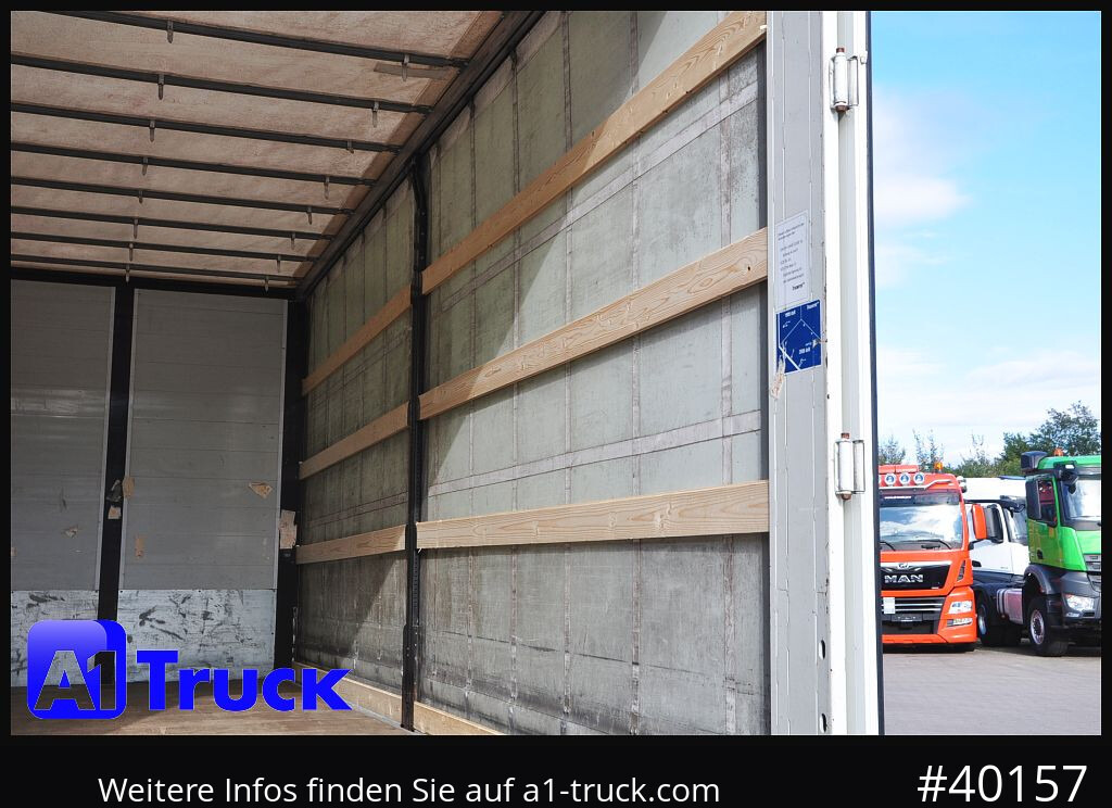 SOMMER Eurotrailer Eco Racer 55, 6450kg zul GG, oben gekuppelt - Remorque rideaux coulissants: photos 4 SOMMER Eurotrailer Eco Racer 55, 6450kg zul GG, oben gekuppelt - Remorque rideaux coulissants: photos 4