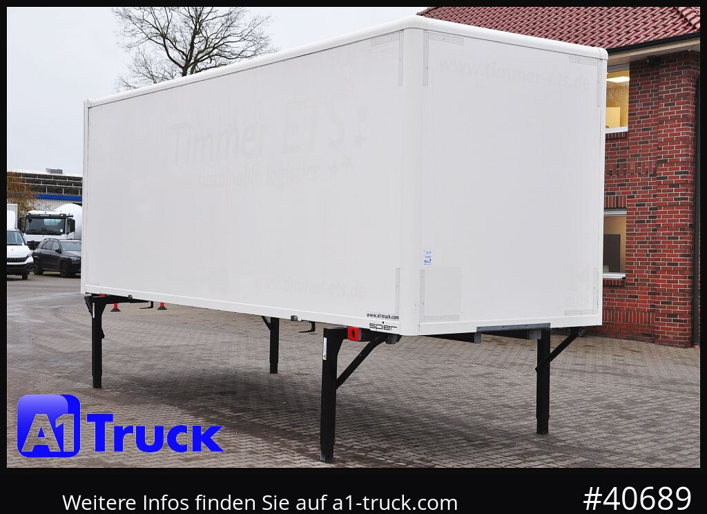 SPIER WB Koffer, 7,45, guter Zustand, verzinkt, Rolltor - Carrosserie fourgon: photos 1 SPIER WB Koffer, 7,45, guter Zustand, verzinkt, Rolltor - Carrosserie fourgon: photos 1