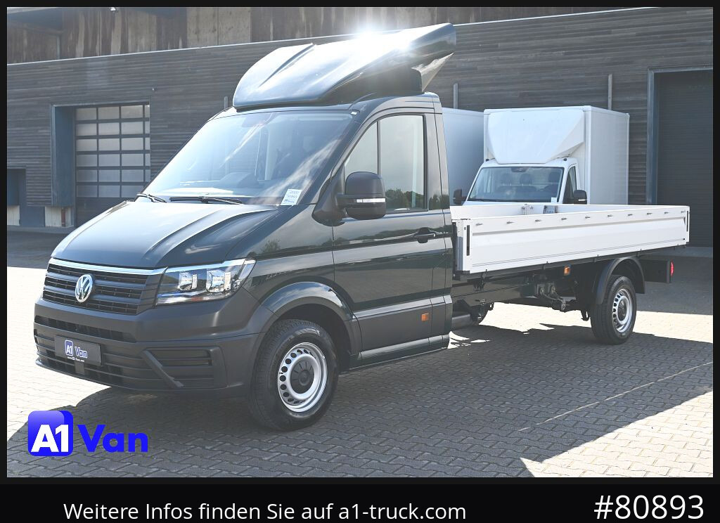 Utilitaire plateau VOLKSWAGEN Crafter 35 Pritsche Maxi, Klima, AHK,: photos 12