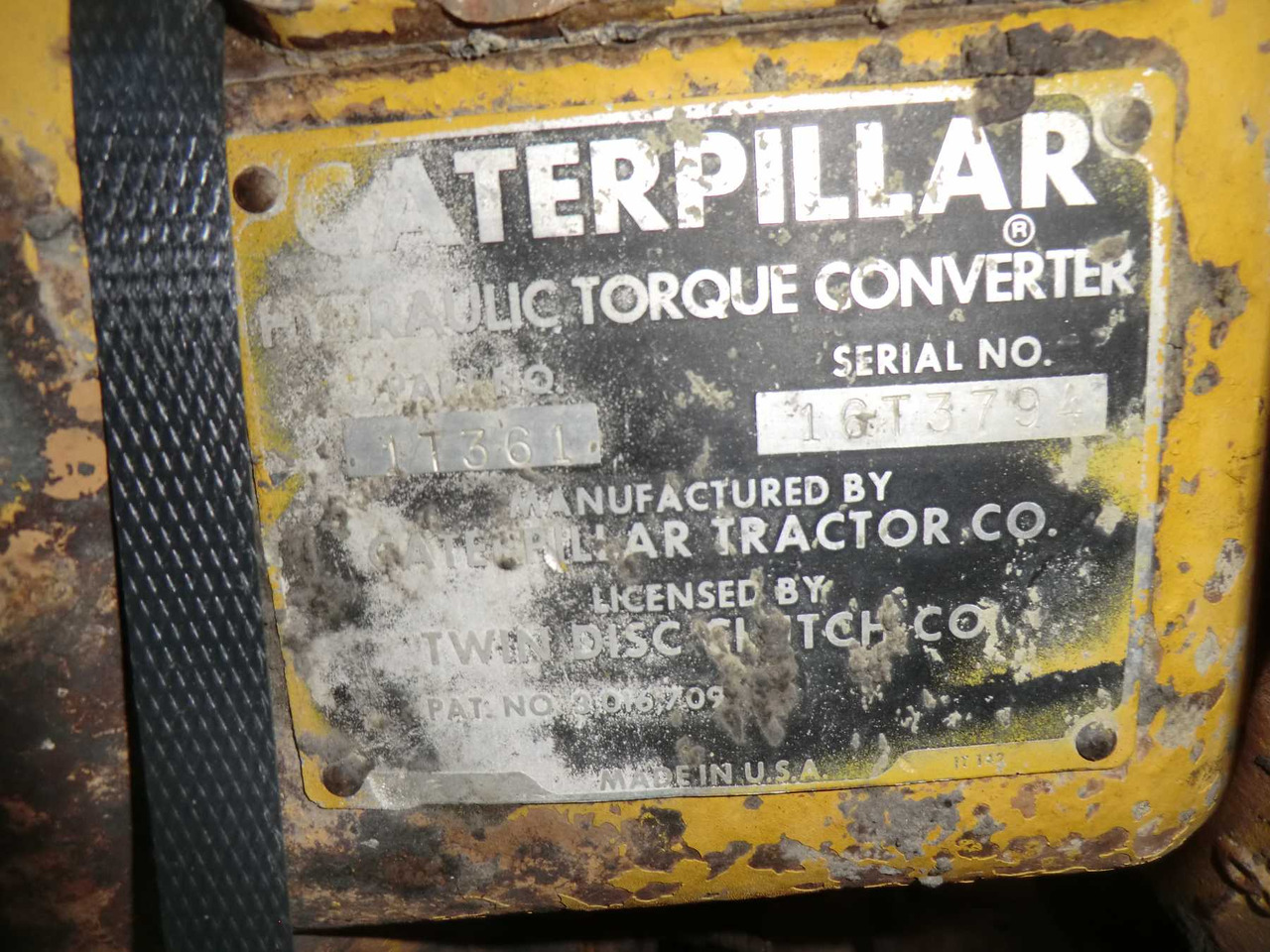 Caterpillar 631B CONVERTER - Transmission pour Engins de chantier: photos 2 Caterpillar 631B CONVERTER - Transmission pour Engins de chantier: photos 2