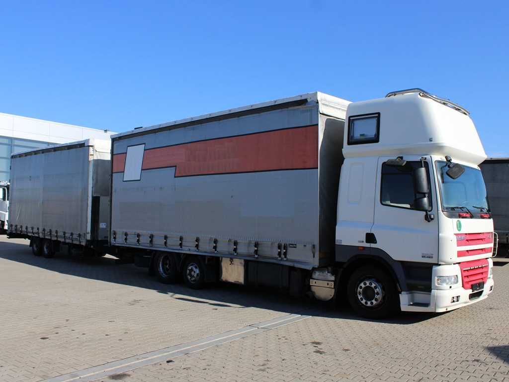 DAF CF 85.460,6X2,SECONDARY AIR CONDITIONING+FLIEGL - Camion à rideaux coulissants: photos 2 DAF CF 85.460,6X2,SECONDARY AIR CONDITIONING+FLIEGL - Camion à rideaux coulissants: photos 2