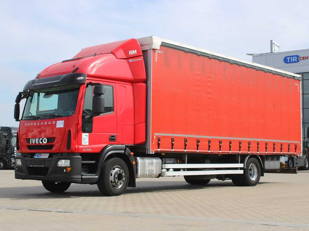 Iveco EUROCARGO 160E28, EURO 6 - Camion à rideaux coulissants: photos 1 Iveco EUROCARGO 160E28, EURO 6 - Camion à rideaux coulissants: photos 1