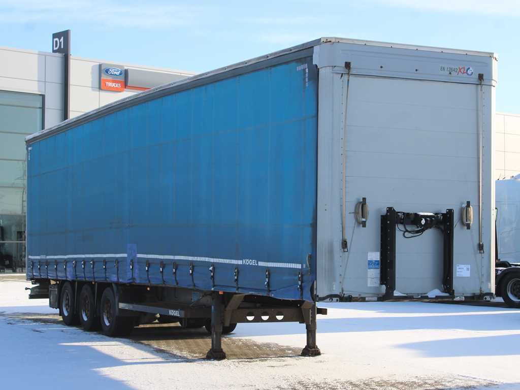 Kögel S24-1, LOWDECK, LIFTING AXLE, SAF, LIFTING ROOF - Semi-remorque rideaux coulissants: photos 3 Kögel S24-1, LOWDECK, LIFTING AXLE, SAF, LIFTING ROOF - Semi-remorque rideaux coulissants: photos 3